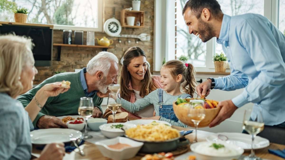 Sfaturi pentru mesele in familie