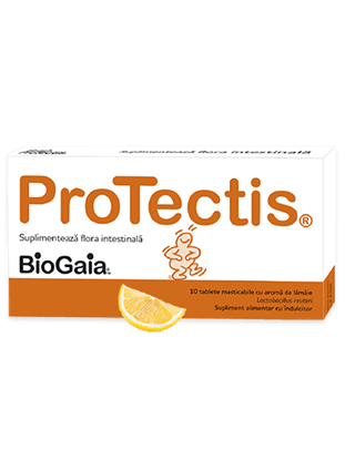 Imagine ProTectis, supliment alimentar probiotic, lămâie 