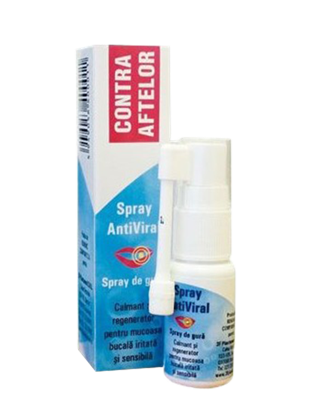Imagine Spray antiviral Dr. Geske pentru afte, stomatite și iritații