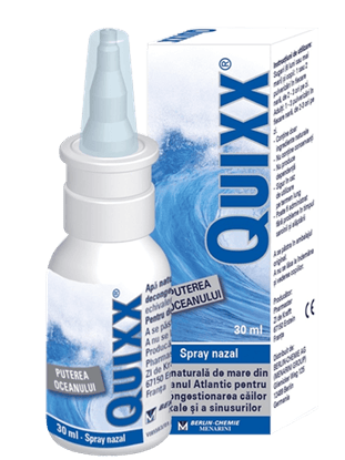 Imagine Quixx spray nazal, pentru igiena de zi cu zi și curățarea nasului