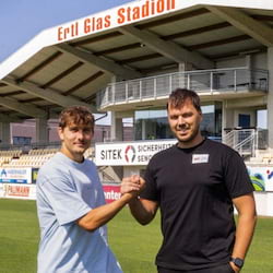 Paul Lipczinski mit SKU Amstetten zu Gast bei Ex-Klub SV Austria Salzburg
