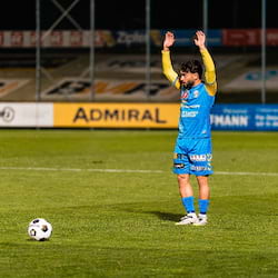 FC Hertha Wels steigt dank Sahins Traumtor gegen WAC ins &Ouml;FB-Cup-Viertelfinale auf