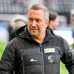 Emotionales Spiel f&uuml;r Manfred Schmid mit WAC beim TSV Hartberg