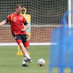 Im str&ouml;menden Regen: DFB-Team startet Ecuador-Vorbereitung