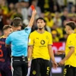 Nach Rot: Bensebaini droht DFB-Pokal-Sperre