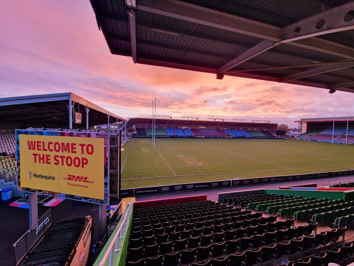 Stoop Capacity Rugby Twickenham Stoop Venue Hire | Conferences UK