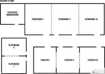 Theater 1, 2 & 3 (each)