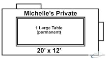 Corporate Board/Room The Carriage House140/112/Michelle"s Private/