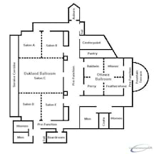 Salons A & B or D & E