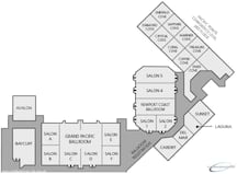 Salon 1 and Salon 2 (each)
