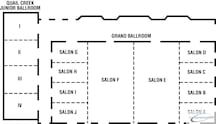 Salon A, B, C, D, G, H, I & J (each)
