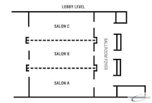 Ballroom Salon A or B or C