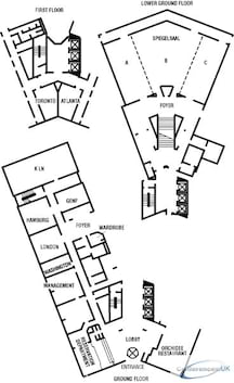 Spiegalsaal A and Spiegalsaal C (each)