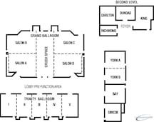 Salon A, B, C or D (each)