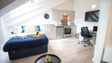 1 bed studio, Talbot Street, Arboretum, Nottingham, NG15GL