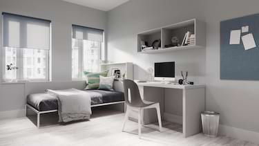 1 bed studio, Tyrian Place, White Chapel, London, E11DQ