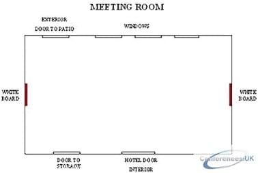 Meeting room floorplan