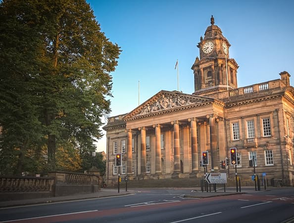 Lancaster Town Hall and The Storey