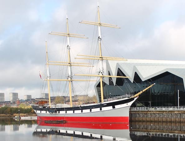 Riverside Museum and The Tall Ship Glasgow