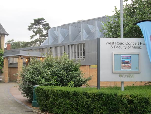West Road Concert Hall Cambridge