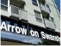 Arrow on Swanston