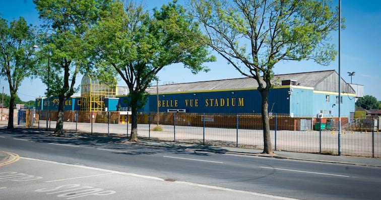 Belle Vue Greyhound Stadium Manchester