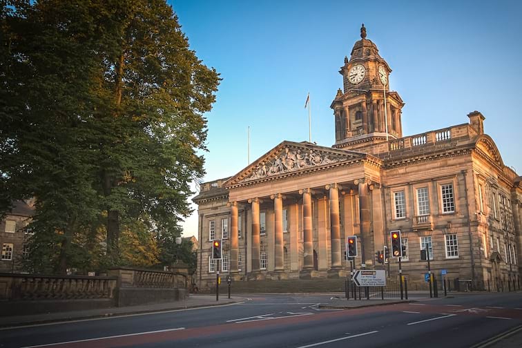 Lancaster Town Hall and The Storey